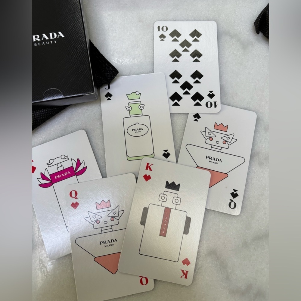 Prada Beauty Limited Edition Robot Playing Card Deck – Brand New Sealed - Picture 3 of 3